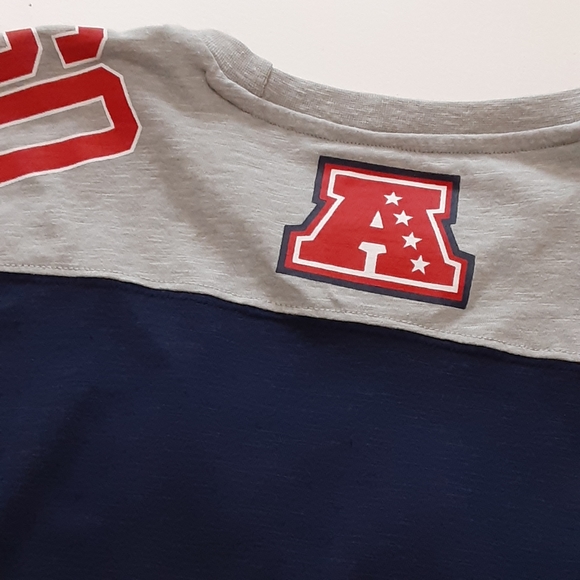 PATRIOTS NFL TEAM APPAREL Women's Size Small Cotton Blend T - Picture 3 of 5
